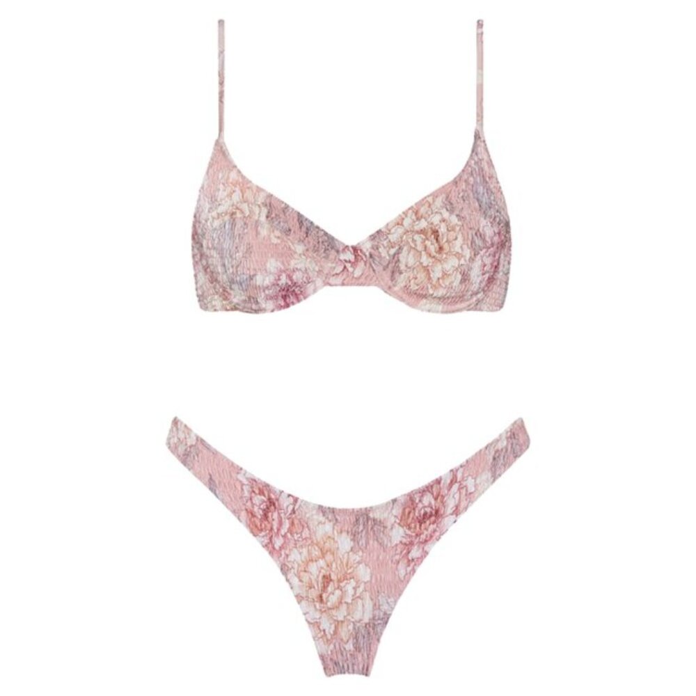 LAST DAY -- TRIANGL Saria Camellia Bikini Set